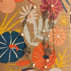 Sterling & Pearl Necklace